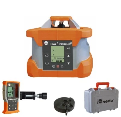 Nedo Rotationslaser PRIMUS 2 HVA, Neigungslaser, Baulaser Made in Germany, LK 3R - Bild 1 von 4
