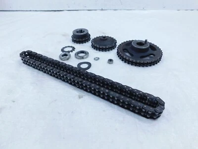 Moto Guzzi 1976 convertible motor V1000 árbol de levas leva distribución piñón engranajes y cadena Foto 1 de 4