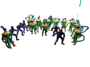 Marvel Superheroes toy action figure PVC lot 16 Toy Biz 1990s Doc Ock Spiderman
