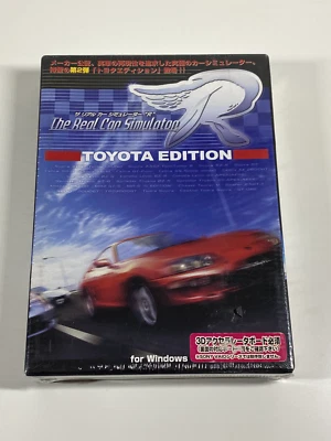 The Real Car Simulator R: Toyota Edition - Japanese Big Box PC SEALED - Image 1 of 4