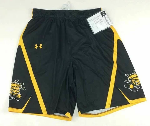 Under Armour Wichita State Showtime Basketball Short Men's L Black UJKSS1M $80 Cover