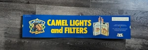 Vintage CAMEL JOE CIGARETTES Lights & Filters Store Sign PRICE wheel mechanical - Picture 1 of 10