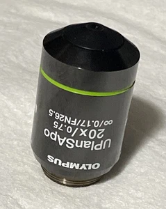 Olympus UPlanSAPO 20x Objective Tested & Works! - Picture 1 of 4