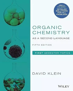 Organic Chemistry as a Second Language: Fifth Edition Paperback Free Shipping - Picture 1 of 6