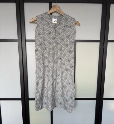 Halo Sleep Sack  Large 12-18 Months 100% Cotton Footballs Sports Gray EUC - Image 1 of 4