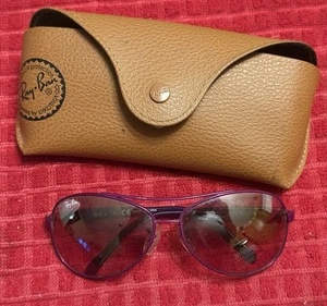 Gafas de sol Ray-Ban RJ9527S 234/7E Junior niños niñas bonita forma periwinkle - Imagen 1 de 3