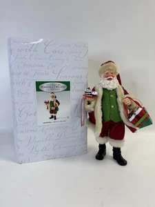 Possible Dreams 11" Clothtique Santa "Treats For Two" Dept 56 4026690 - Picture 1 of 12