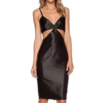 Vestido ajustado negro Misha Collection talla XS Foto 1 de 4