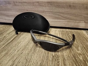 Vintage 90s Y2K Oakley Half Jacket Frame Silver/Black Iridium Lens Sunglasses - Bild 1 von 12