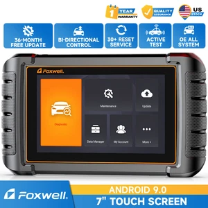 Foxwell NT809 Coche OBD2 Todo Sistema Herramienta de Diagnóstico Escáner Bidireccional ABS SRS - Imagen 1 de 13