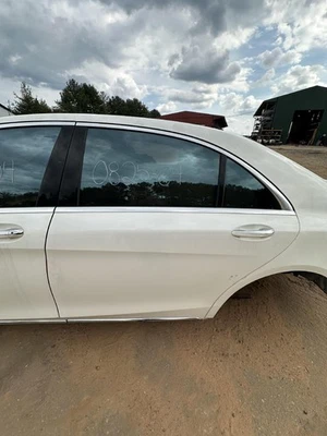 2014-2020 MERCEDES S-CLASS S550 W222 REAR LEFT SIDE DOOR SHELL WHITE 799U OEM - Image 1 of 2