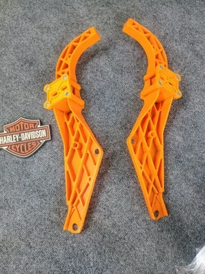 HARLEY 1996-13 TOURING ELECTRA GLIDE ALLOY ART INNER FAIRING BATWING BRACKET - Изображение 1 из 4