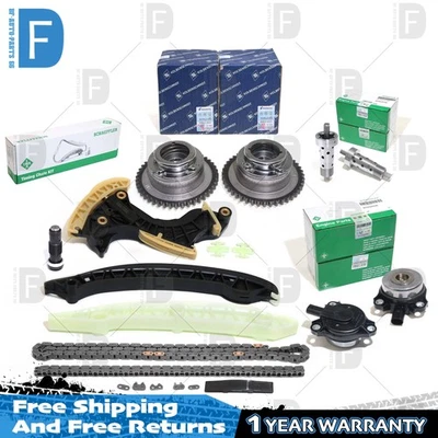 Timing Chain Tensioner Kit&Camshaft kit For Mercedes W212 W204 C250 M271 1.8T L4 Foto 1 de 4