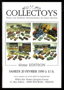 COLLECTOYS 4eme vente de jouets anciens 20 fevrier 1999 - Picture 1 of 1