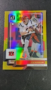 2022 PANINI DONRUSS JOE BURROW PRESS PROOF PREMIUM #199 - Picture 1 of 2