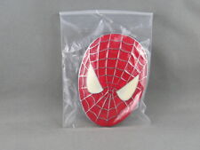 Spider-Man Sticker - Large Spider-Man head Metal  - Stamped Sticker