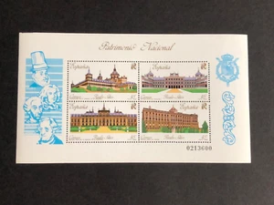 España 1989 sellos en Hoja Bloque Patrimonio Nacional nº cat. 3046 MNH - Imagen 1 de 2