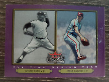 2002 Fleer All-Time Series Team Whitey Ford Steve Carlton Baseball Card #99