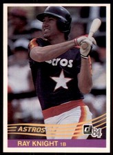 1984 Donruss. Ray Knight . Houston Astros #232