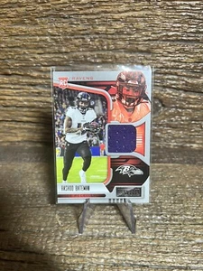 Rashod Bateman 2021 Playbook RC #RMA-RBA Authentic Memorabilia Patch Rookie - Picture 1 of 6