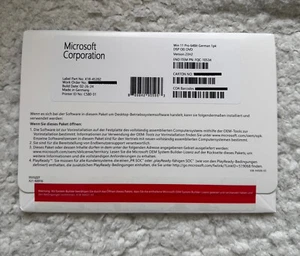 Microsoft Windows 11 Pro 64 bits allemand OEM COA DSP LCP + DVD CLÉ PROFESSIONNELLE - Photo 1/2