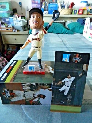 Hunter Pence Fence Catch Bobblehead San Francisco Giants World Series Champions - Image 1 of 4