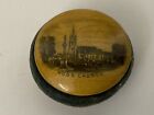 Antique Mauchline Ware Sewing Pin Wheel Ross Church C1900
