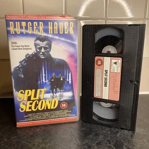 Split Second Action Horror Sci-fi VHS Rutger Hauer!💥 - Picture 1 of 4