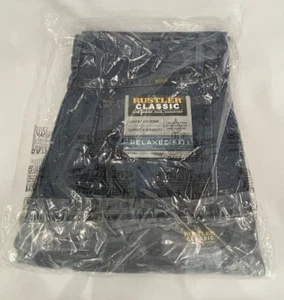 RESERVED- New Rustler Jeans Men"s 36X32 Heavy Duty Relaxed Fit Straight Leg NWT - Picture 1 of 5