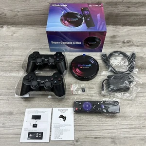 Kinhank 8k Ultra Hd Super Console X Max Android 9.0 4GB WiFi 2 Controllers - Picture 1 of 9