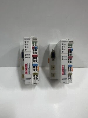 LOT OF 2 PCs BECKHOFF BK3120 PROFIBUS Coupler - Image 1 of 4