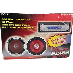 SONY Car Stereo Package AM/FM CD Player CXS-SW2016F - Picture 1 of 15