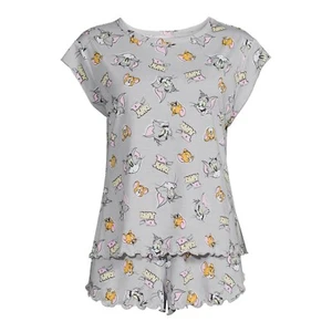 Warner Bros. Women's 3X (22W-24W) Tom and Jerry Sleep Pajama Set, 3 Piece    447 - Picture 1 of 5