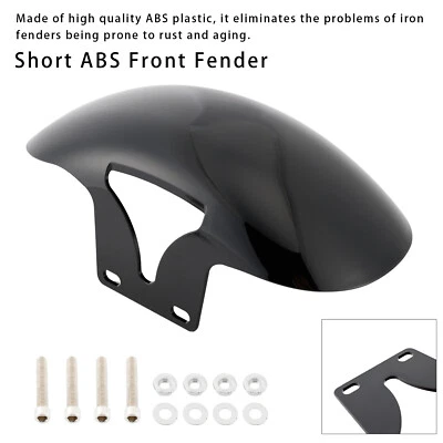 Short ABS Front Fender FOR- M8 Softail Fat Boy FLFB 160 R18 2018-2024 - Изображение 1 из 4