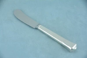 Esparcidor de mantequilla con mango hueco de 6" Tiffany Windham plata esterlina sin monograma - Imagen 1 de 7