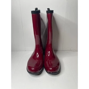 Kamik women's rain boots red size 7 - Picture 1 of 5