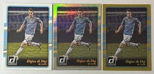 2016 Donruss Soccer Base, Gold & Holographic #169 Stefan de Vrij - Picture 1 of 2