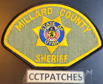MILLARD COUNTY, UTAH SHERIFF SHOULDER PATCH UT - Image 1 of 2