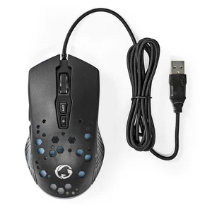 Nedis 7200 dpi RGB Wired Gaming Mouse with 7 Buttons - Picture 1 of 8