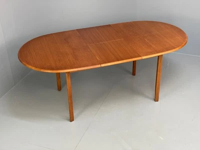 Vintage Teak Extending Dining Table By Meredew Retro 1960s  EB10159 MWOO - Image 1 of 4