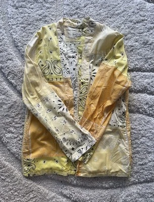 Camisa Kimono Bandana Amarilla Kapital Kountry Talla 2(M) Foto 1 de 4