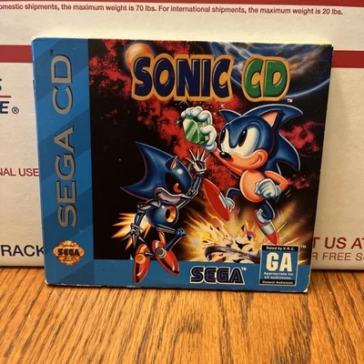 Sonic CD (Sega CD, 1993) NFR Not For Resale Version Tested - Image 1 of 4
