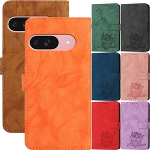 Owl Embossed Wallet Case Phone Case Cover for Nokia C210 G42 C300 C12 C22 C32 - Picture 1 of 19