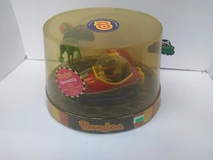 NEW RARE without box Bendos Space Ship with Figure Captain Bendo Red Yellow Blue - Picture 1 of 6