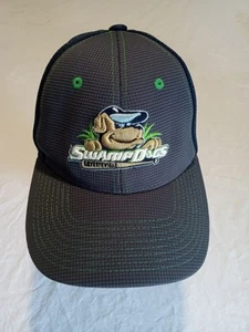 Sombrero ajustado vintage de ligas menores Fayetteville Swamp Dogs Zephyr talla mediana - Imagen 1 de 6