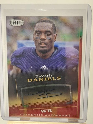 2015 SAGE HIT #A10 Davaris Daniels Autographs Red - Image 1 of 2