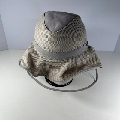 Stetson No Fly Zone Sun Guard Mesh Outdoor Bucket Hat Mens Medium Weatherproof - Image 1 of 4