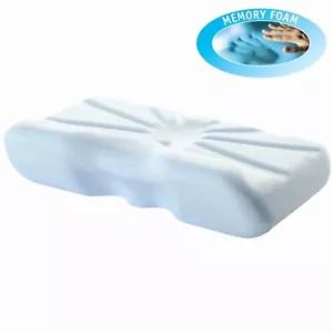 Almohada de espuma viscoelástica Putnam - Almohada de soporte para el cuello con memoria para ayudar a dormir reparador. - Imagen 1 de 9