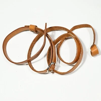 Correa de mandolina - Cuero genuino bronceado vegetal de alta calidad - Japón Foto 1 de 4