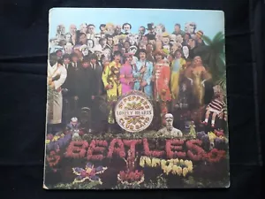 The Beatles Sgt. Pepper UK 1967 1st Press Apple PMC 7027 - Picture 1 of 8
